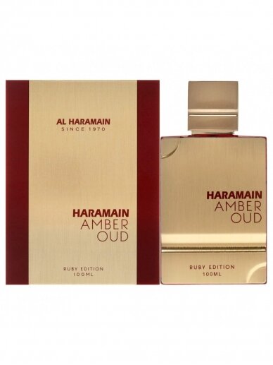 Al Haramain Amber Oud Ruby Edition (Maison Francis Kurkdjian Baccarat Rouge 540) arabiški kvepalai 3