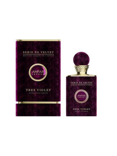 Anfar London Velvet Tres Violet
