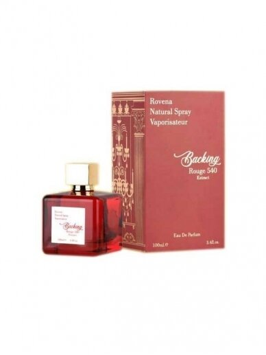 Backing Rouge 540 ekstrakts (Baccarat Rouge 540) arābu smaržas