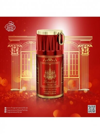 Barakkat rouge 540 extrait de parfum