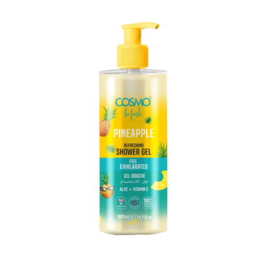Cosmo Be Fresh Pineapple Shower Gel 1000Ml Cosmo Be Fresh Pineapple Shower Gel 1000Ml