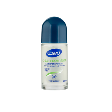 Clean Comfort Anti-Perspirant By Cosmo 60Ml Clean Comfort Anti-Perspirant By Cosmo 60Ml