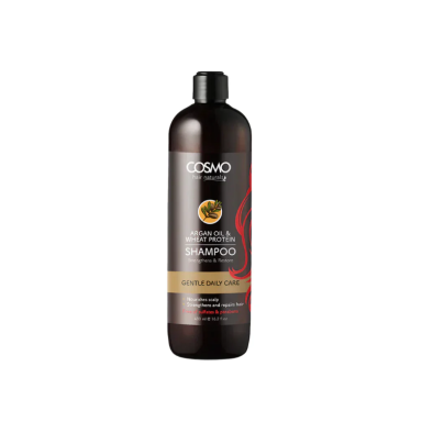 Cosmo Argano Aliejaus Ir Kviečių Baltymų Šampūnas 480 Ml