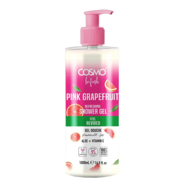 Cosmo Be Fresh Pink Grapefruit Shower Gel 1000Ml