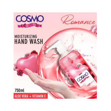 Cosmo Romance Moisturizing Hand Wash 750Ml