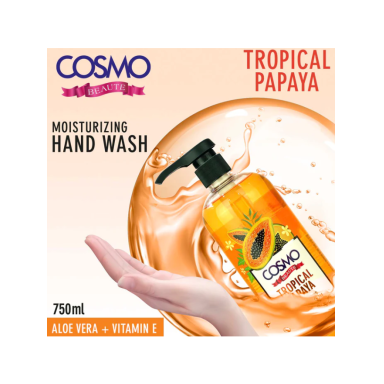 Cosmo Tropical Papaya Moisturizing Hand Wash 750Ml