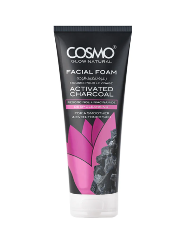 Cosmo Activated Charcoal Facial Foam 100G Cosmo Activated Charcoal Facial Foam 100G