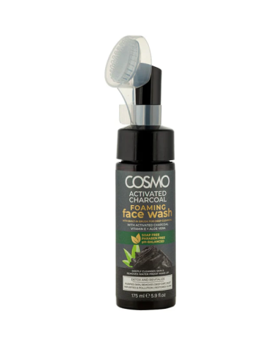 Cosmo Activated Charcoal Foaming Face Wash 175ml Cosmo Activated Charcoal Foaming Face Wash 175ml