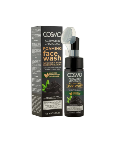 Cosmo Activated Charcoal Foaming Face Wash 175ml Cosmo Activated Charcoal Foaming Face Wash 175ml