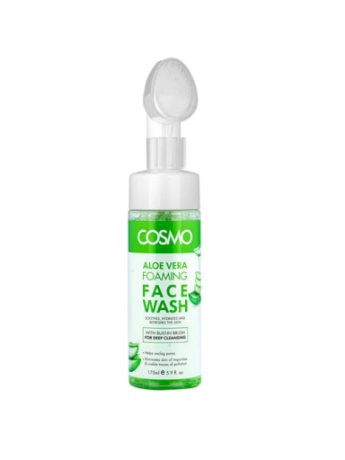 Cosmo Aloe Vera Foaming Face Wash 175ml Cosmo Aloe Vera Foaming Face Wash 175ml