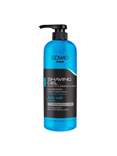 Cosmo Artic Rush Shaving Gel 480Ml Cosmo Artic Rush Shaving Gel 480Ml