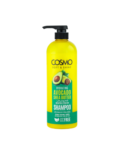 Cosmo avokaado ja sheavõi šampoon 480 ml Cosmo avokaado ja sheavõi šampoon 480 ml