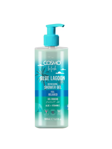 Cosmo Be Fresh Blue Lagoon Shower Gel 1000ml