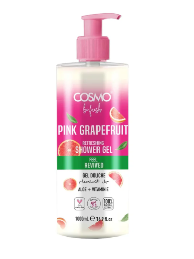 Cosmo Be Fresh Pink Grapefruit Shower Gel 1000ml