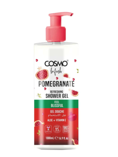Cosmo Be Fresh Pomegranate Fruit Shower Gel 1000ml