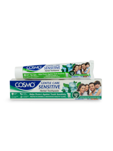 Cosmo Gentle Care Sensitive Herbal Toothpaste 100G Cosmo Gentle Care Sensitive Herbal Toothpaste 100G