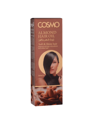 Cosmo mandeļu matu eļļa 300 ml Cosmo mandeļu matu eļļa 300 ml