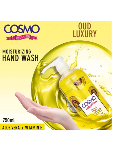 Cosmo Oud Luxury Moisturizing Hand Wash 750ml Cosmo Oud Luxury Moisturizing Hand Wash 750ml