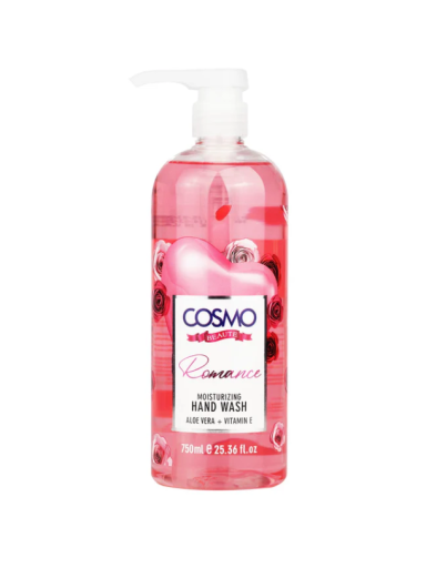 Cosmo Romance Moisturizing Hand Wash 750ml Cosmo Romance Moisturizing Hand Wash 750ml