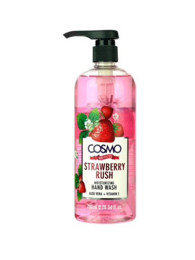 Cosmo Strawberry Moisturizing Hand Wash 750ml Cosmo Strawberry Moisturizing Hand Wash 750ml
