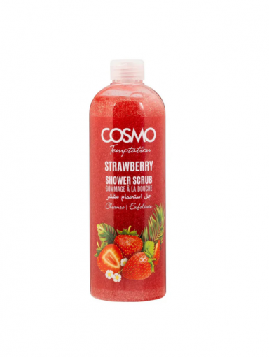 Cosmo Temptation zemeņu dušas skrubis – 1000 ml Cosmo Temptation zemeņu dušas skrubis – 1000 ml