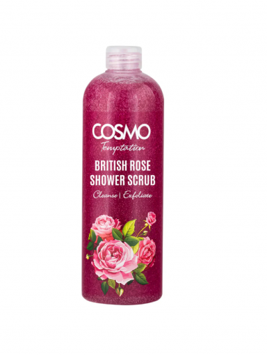 Cosmo Temptation dušas skrubis „British Rose” – 1000 ml Cosmo Temptation dušas skrubis „British Rose” – 1000 ml