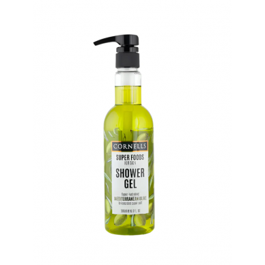 „Cornells“ Viduržemio Jūros Alyvuogių Dušo Želė 500 Ml „Cornells“ Viduržemio Jūros Alyvuogių Dušo Želė 500 Ml