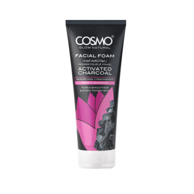 Cosmo Activated Charcoal Facial Foam 100G