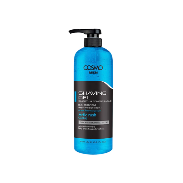 Cosmo Artic Rush Shaving Gel 480Ml Cosmo Artic Rush Shaving Gel 480Ml