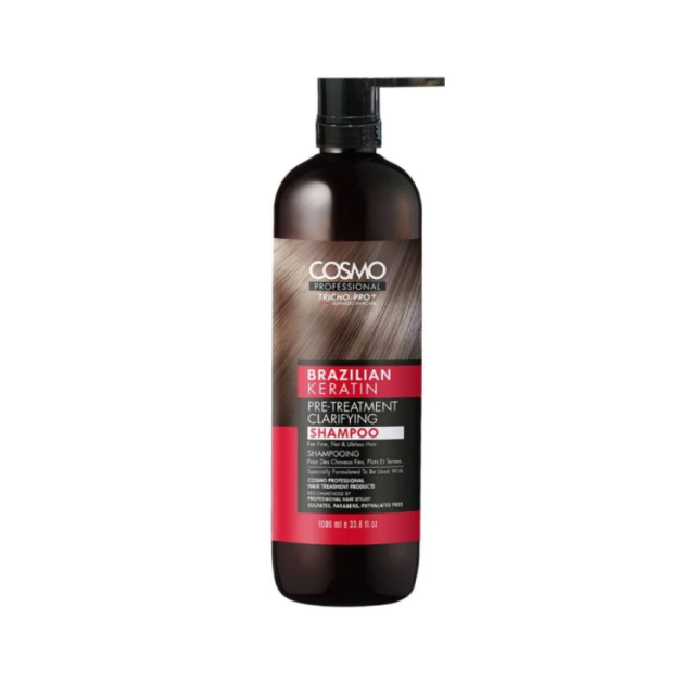 Cosmo Professional Tricho Pro+ Brazilian Keratin Professional Shampoo 1000Ml