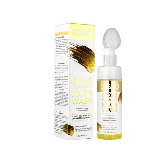 Cosmo Gold Foaming Face Wash 175Ml 1