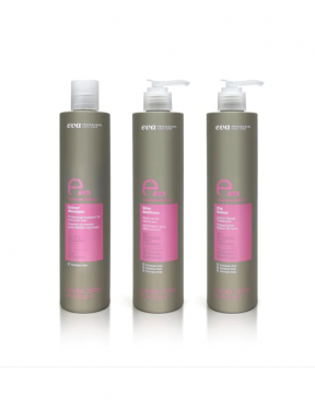 E-LINE COLOR PACK - for dyed hair - shampoo, conditioner, color fixer