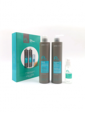 E-LINE CONTROL FRIZZ PACK - straightening shampoo, conditioner, serum