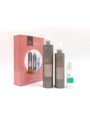 E-LINE VOLUME PACK - szampon zwiększający objętość, spray, serum