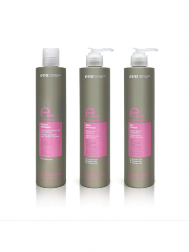 E-LINE COLOR PACK - for dyed hair - shampoo, conditioner, color fixer 1