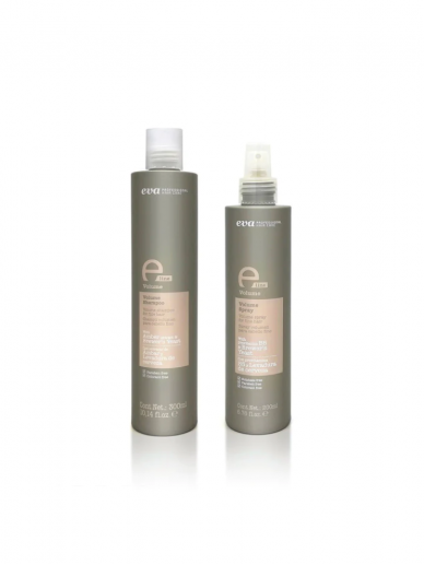 E-LINE VOLUME PACK - volumizing shampoo, spray, serum 1