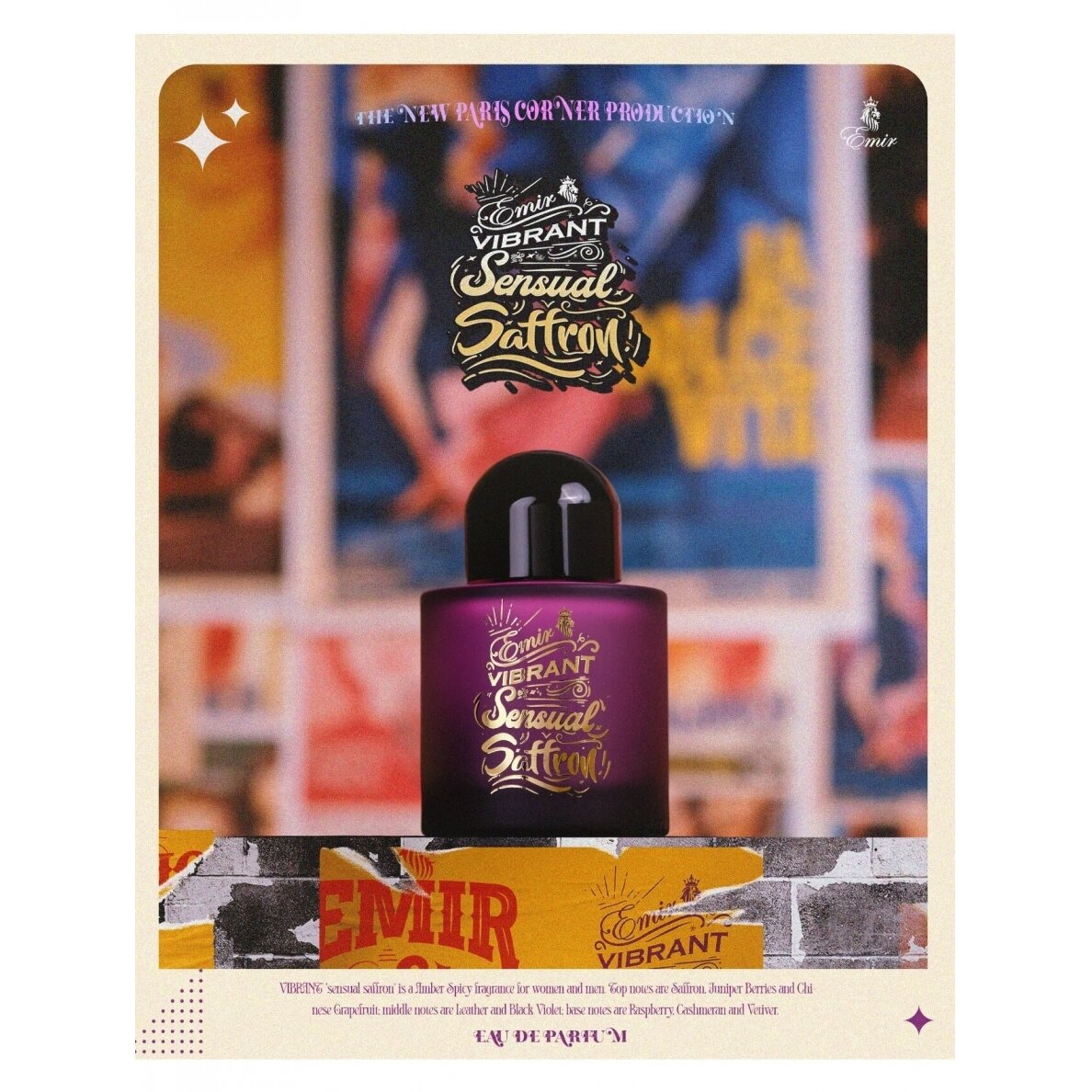 Emir Vibrant Sensual Saffron Emir Vibrant Sensual Saffron