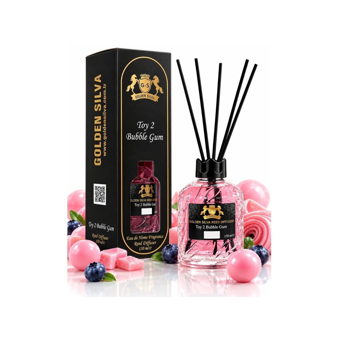 Golden Silva Toy 2 Bubble Gum
