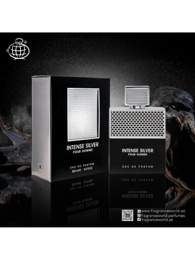 Fragrance World Intense Silver Pour Homme