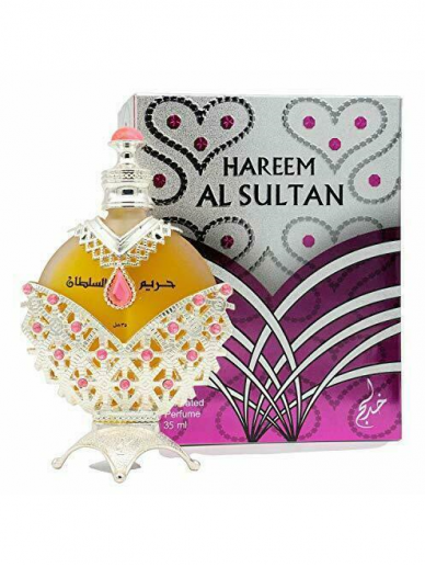 Khadlaj Hareem Al Sultan Silver Oil Perfume 1