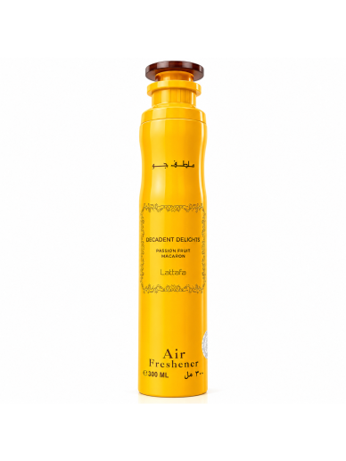 Lattafa Passion Fruit Macaron Air Freshener 300ml Lattafa Passion Fruit Macaron Air Freshener 300ml