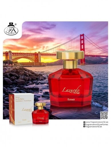 LAZURDE ROUGE EXTRAIT (Baccarat rouge 540 extrait de parfume) Arabic perfume