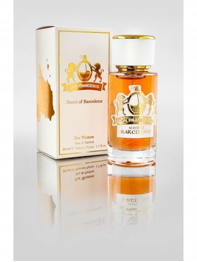 Arabskie perfumy Lion Francesco Scent of Barcelona (Lancome La Vie Est Belle).