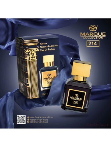 Marque 214 (Baccarat Oud satynowy nastrój) Arabskie perfumy 1