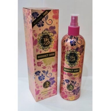 Al- Fakhr Perfumes Purškiamas Namų Kvapas Bouquet Rose 410Ml