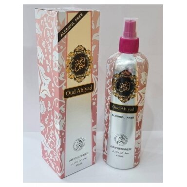 Al- Fakhr Perfumes Purškiamas Namų Kvapas Oud Abiyad 410Ml