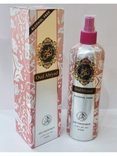 Al- Fakhr Perfumes Purškiamas Namų Kvapas Oud Abiyad 410Ml