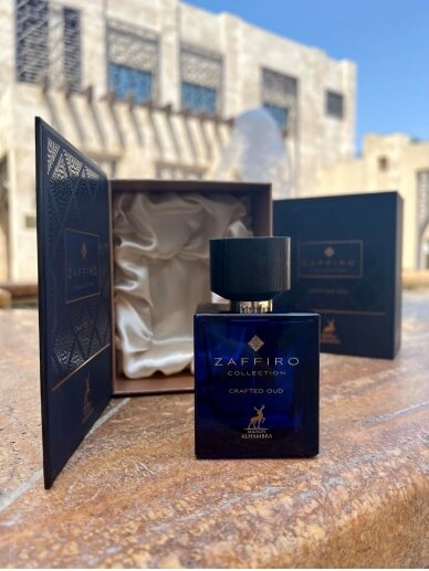 Maison Alhambra Zaffiro Collection Crafted Oud (Thameen Carved Oud ) arabiški kvepalai