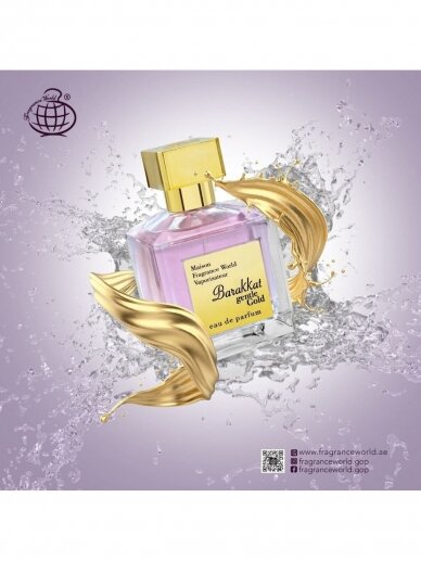 WF Barakkat Gentle Gold (Maison Francis Kurkdjian Gentle Fluidity édition Gold) arabic perfume 1